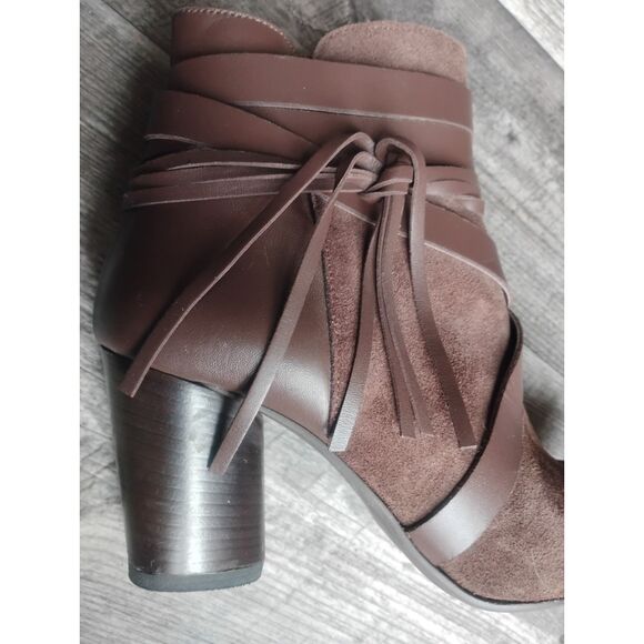 Sundance /Italy Women's Size 40/US Size 8 Ankle Leather Boots NWOT - Picture 3 of 9